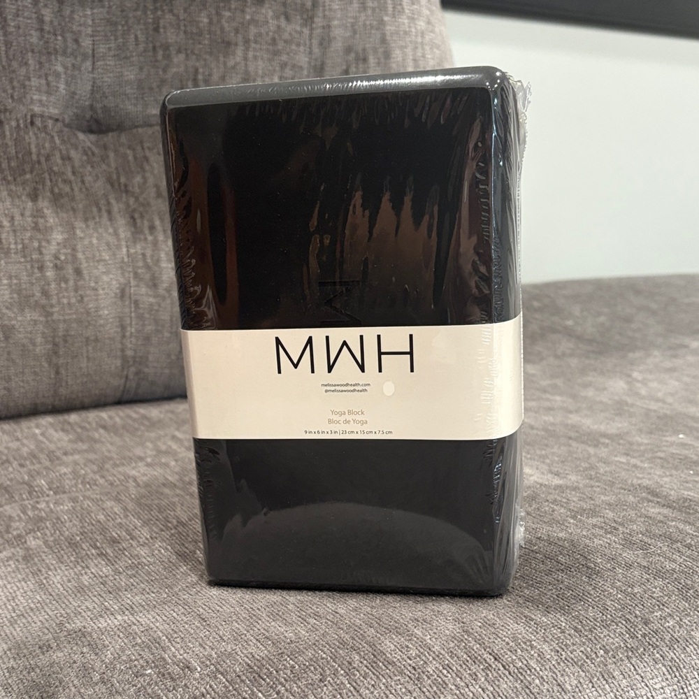 Black Yoga Block